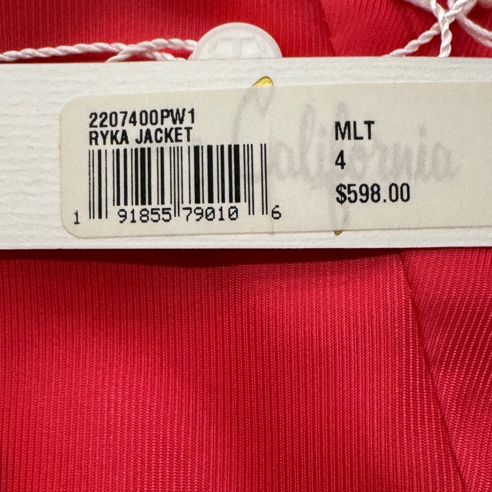 Trina Turk NWT Ombre Suit Set - Ryka Jacket & Danno Pant - Size 4 - Picture 10 of 12
